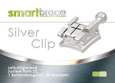 smartbrace Silver Clip, Roth 22, 1-Fall-Set